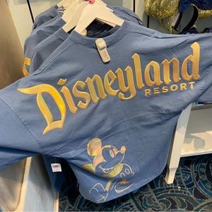 Disneyland Resort 50th anniversary EARidescent Shimmer Spirit Jersey Size L NWOT